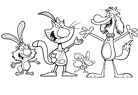 Rd.com pets & animals cats we humans certainly know that there's a lot going on in the lives of cat. Nature Cat S Characters Coloring Page Free Printable Coloring Pages For Kids