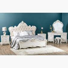 Bedroom furniture, bedroom sets, bed, nightstand, dresser, mirror. Shop Anthea 6 Piece King Bedroom Set 180x210 Cm Online Home Centre Uae