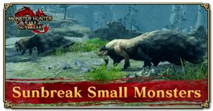 Sunbreak Small Monsters