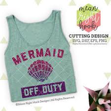 Download Mermaid Off Duty Design Svg Dxf Eps Png Cut Files Mean Right Hook