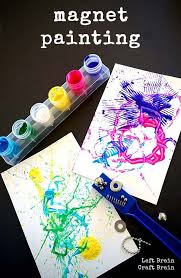 Five Minute Craft Magnet Painting Brain Craft Preschool Art Preschool Science