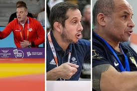 Team England Judo Coaching Team for Commonwealth Games
