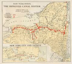 erie canal maps