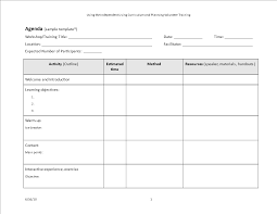 It gives you an outline with placeholder information, which you have to replace with the content you want to include in the template. å…è´¹training Agenda Outline Template æ ·æœ¬æ–‡ä»¶åœ¨allbusinesstemplates Com