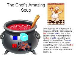 A cook checks the temperature of a soup being held for service, and it is 130°f. The Chef S Amazing Soup Ppt Download