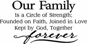 Family Wall Quotes, Family Sayings, Vinyl Wall Decals via Relatably.com