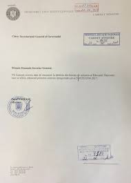 Acest document conţine date cu caracter personal, prelucrate în. Foto Cererile MiniÈ™trilor De Retragere A Demisiei Trimise La Profit Ro
