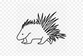 Also draw the tail, which is longer and thicker than the quills on the body. Porcupine Png Stunning Free Transparent Png Clipart Images Free Download