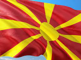 Severní makedonie (mk, mkd), republika severní makedonie, skopje, makedonský denár (mkd), republika s parlamentním systémem. Vlajka Republiky Severni Makedonie Ck Mundo