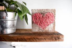 Check out our rustic string art selection for the very best in unique or custom, handmade pieces from our wall décor shops. How To Make Your Own Rustic Barn Wood String Art Heart Making It In The Mountains