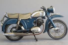 Image result for Blue 1957 Motorcycle