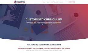 Sites can be quite different, presenting corporate business, professional website, business consulting, business services. Training Website Design Examples Webfactory