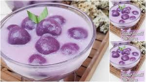 Campur ubi, tepung sagu, gula pasir, dan garam, uleni hingga rata. Resep Bubur Candil Ubi Ungu Lezat Dan Mudah Bikinnya
