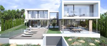 This villa was designed as an integrated oasis of harmony in the interior design of the rooms with a comfortable and upscale. Modern Designer Villa With Sea View In Sol De Mallorca Mallorca Agent