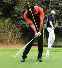 Tiger Woods Spine Angle In Downswing Golf Grip Golf Swing Woods Golf