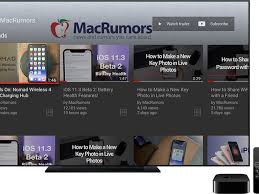 Youtube App For Apple Tv Receives Major Redesign Macrumors