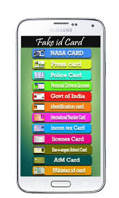 This will help in making fake student's photo identity cards. Fake Id Card Maker For Android Apk Download