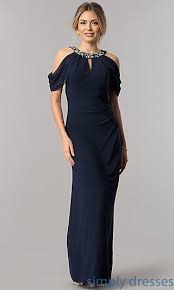 Mother Of The Bride Cold Shoulder Jeweled Collar Dress Mother Of The Bride Dresses Long Groom Dress Mother Of The Bride Gown