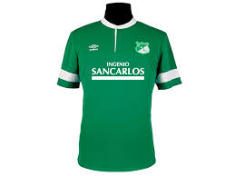 Con goles de kelly caicedo y manuela pavi, las verdiblancas se impusieron en su primer partido de la liga femenina dimayor. Uniformes Camiseta Deportivo Cali 2014