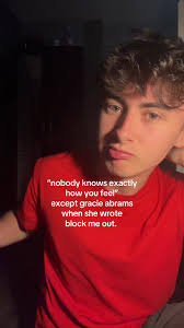 Gracie Abrams Block Me Out Handwriting