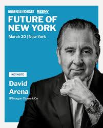 We're excited to announce David Arena, Head of Global Real Estate at  @jpmorgan, as a keynote speaker at Future of New York