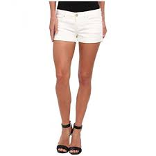Women Blank Nyc The Basic Cuff Short In White Lines White