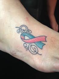 It will be also be used as a symbol of the colorectal cancer and colon cancer. Ovarian Cancer Tattoos