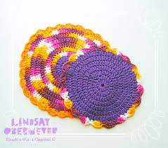 Each measures 6 square (approximately) and requires about 40 yds of worsted or heavy worsted yarn. Free Pattern Easy Quick Crocheted Floral Dishcloth Serendipity