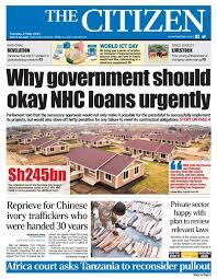 Leading tanzanian newspaper published by mwananchi communications ltd (mcl). The Citizen Verified Facebook Page