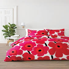 +16 colors | 3 sizesavailable in 16 colors and 3 sizes. Marimekko Unikko Red Comforter Set Overstock 18113537