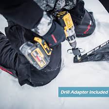 Eskimo Ice Anchor Drill Adapter Now Available At Ice Forts!, 56% OFF