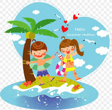 Happy stick kids buried in summer sand. Vacation Summer Royalty Free Clip Art Png 1727x1693px Vacation Area Art Cartoon Child Download Free