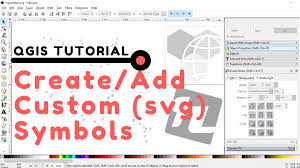 Tutorial How To Create Custom Symbols Svg Marker For Qgis Svg Marker Points Symbols Qgis Tutorials Gis Map Inkscape Symbo Tutorial Custom Markers
