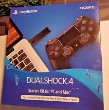 Sony Dual Shock 4 Wireless Controller Starter Kit Sony Playstation 4 Pc Mac Sony Dualshock Remote Play Ps4 Remote