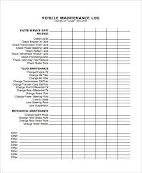 Purpose of maintenance request form templates: Maintenance Log Terat