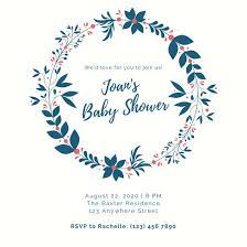 Customize 653 Baby Shower Invitation Templates Online Canva Online Baby Shower Invites Printable Baby Shower Invitations Baby Shower Invitation Templates