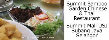 Restaurants near dorsett grand subang. Urban Adventures Selangor Summit Bamboo Garden Chinese And Thai Restaurant Escapy Travel Mag