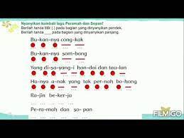 Belajar Bersama Bu Ugi Tentang Panjang Pendek Nya Nada Dalam Lagu Peramah Dan Sopan Youtube