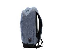 ChackPack Rucksack - diebstahlsicher inkl. USB-Ladeanschluss blau