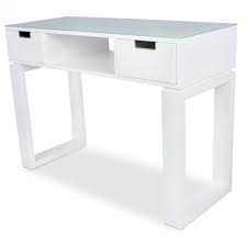 Icarus Ming Manicure Table With Glass Top Interer Parikmaherskoj Interer Salona Krasoty Manikyurnyj Stol
