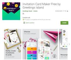 Picsart's birthday card maker is the way to go. Top 10 Best Wedding Invitation Maker App Both Android And Ios