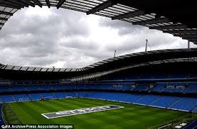 City want to gauge appetite for an enlarged north stand. Manchester City Challenge Rivals Manchester United With Plans To Increase Etihad Stadium Daily Mail Online