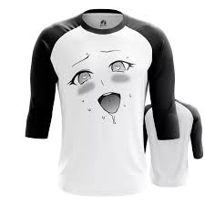 T-shirt Anime Ahegao Face - Idolstore - Merchandise And Collectibles