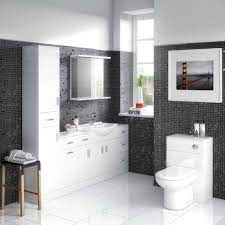 The stylish mirror cabinets, vanity units and various shelf elements provide plenty of storage space for all the small and large items you need for your moments of indulgence. Cove 6 Piece Vanity Unit Bathroom Suite Victorian Plumbing Uk