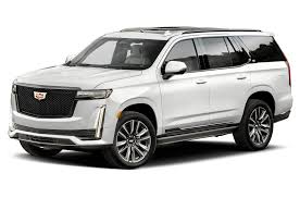 The cadillac escalade is ranked #3 in luxury large suvs by u.s. 2021 Cadillac Escalade Pictures