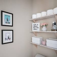 It is great storage for small bedrooms without closet. Adding Storage Over The Toilet Water Closet Makeover Polished Habitat