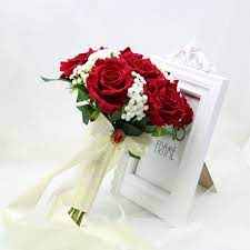 Red and white small wedding bouquets. Ayicuthia Wedding Bouquet Decoration Foamflowers Rose Bridal Bouquet White Satin Romantic Wedding Flowers Bridal Bouquet S159 Wedding Bouquets Aliexpress