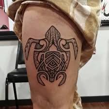 Inner bicep colored turtle tattoo. 150 Alluring Sea Turtle Tattoo Designs Meanings August2021