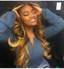 Summer Ella Rocking Hightlights Wig Hairstyles Human Hair Lace Wigs Long Hair Styles