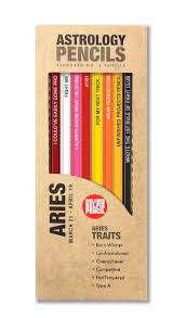Astrology Pencils Aries In 2020 Astrology Aries Pencil